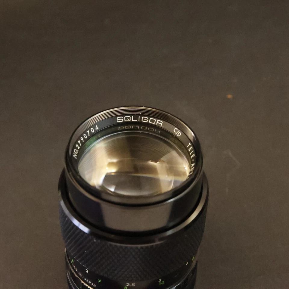 🟢 Tele Auto 135mm f2.8 Lens - Used, Good Condition, Soligor Untested (like new) - Immagine 2 di 4