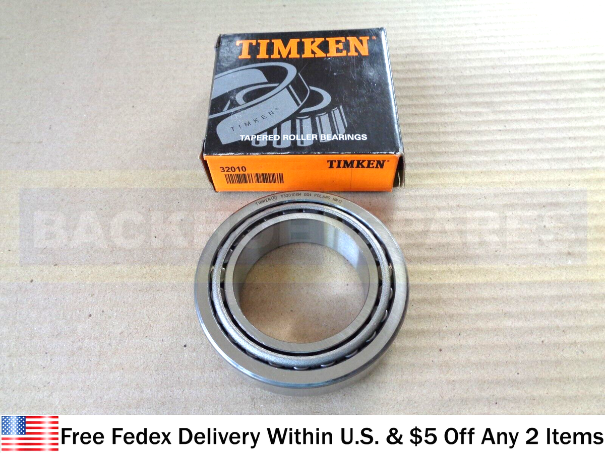 JCB PARTS - GENUINE TIMKEN BEARING 50 X 80 X 20 (PART NO. 907