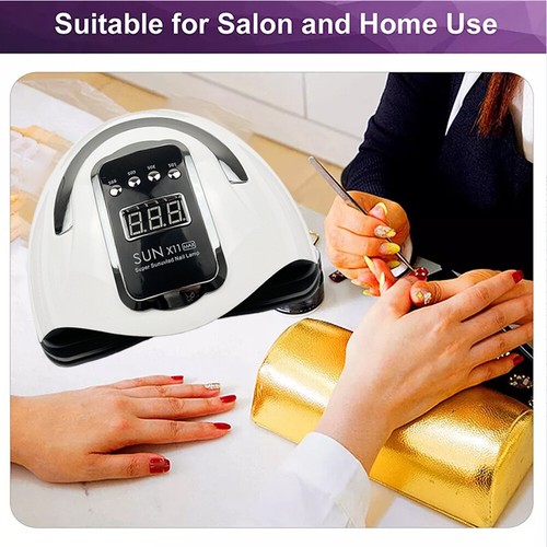 600W Professional Nail Dryer Lamp Nail Gel UV LED Sun Light Curing Machine Timer - Picture 14 of 21