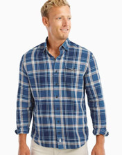 NWT JOHNNIE-O 148 SIMON HANGIN' OUT BUTTON DOWN SHIRT IN INDIGO SZ XL