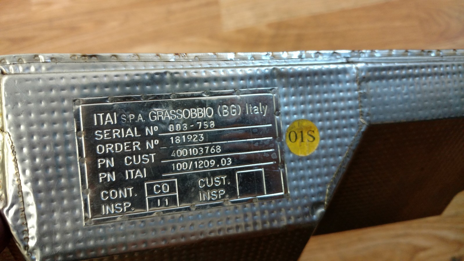LAMBORGHINI GALLARDO RIGHT SIDE EXHAUST MANIFOLD HEAT SHIELD OEM 400103768