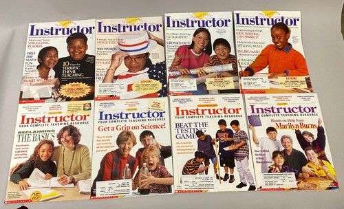 Instructor Magazine Back Issue LOT 1996 Teacher HomeSchool Scholastic Classroom