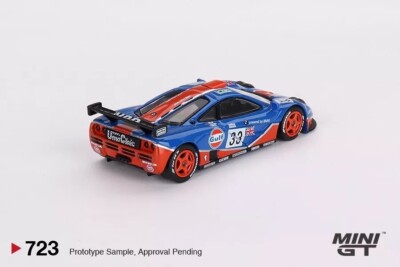 Mini GT #723 1/64 McLaren F1 GTR #33 1996 Le Mans 24Hr Model Car
