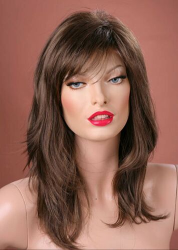 Forever Young Ladies Black Blonde Brown Auburn Long Volumised Layered Wigs - Picture 41 of 52