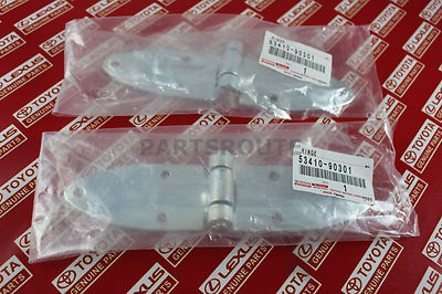 Toyota OEM Genuine Hood Hinges Pair LH & RH For Land Cruiser FJ40 BJ40 1969-1986