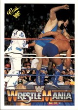 1990 Classic WWF The History of Wrestlemania Jim Duggan / Earthquake #119