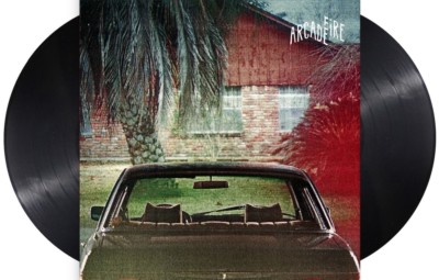 ARCADE FIRE THE SUBURBS LP *EU* REPRESS VINYL COLUMBIA GATEFOLD