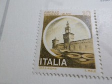 Italy 1980, Stamp 1434, Sforzesco Castle Milan New, VF MNH Stamp