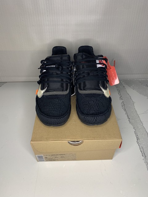 nike x off white air presto black