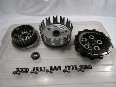 Yamaha 82 83 XZ550 Vision 550 OEM Engine Clutch Set Complete Basket Hub Springs