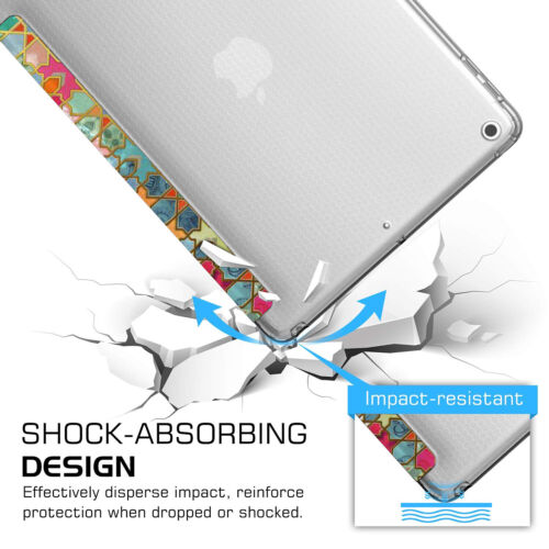 iPad Pro 11 1st 2nd 10.5 9.7 10.9 7.9 Case Soft Smart Magnetic Cover Color Grid - Picture 91 of 151
