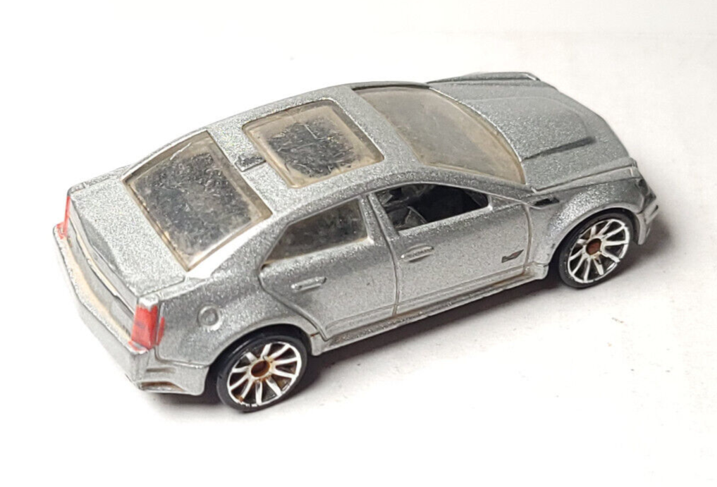Hot Wheels loose '09 Cadillac CTS-V CTSV silver 2010 New Models