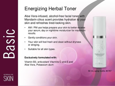 energizing herbal toner