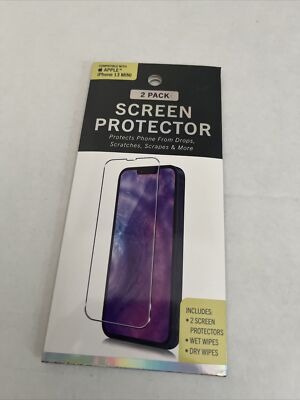 2 Pack~Screen Protector For iPhone 13 Mini