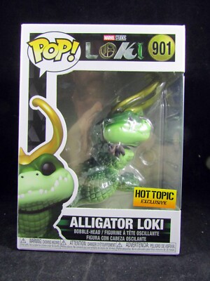 Funko Pop Marvel 901 Alligator Loki Hot Topic