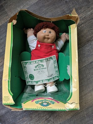 Cabbage Patch Kids Joel Jeffy Boy Doll 15 1985 Red Hair Ebay