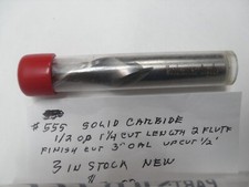 SOUTHEAST TOOL SOLID CARBIDE COMPRESSION BIT #555, 1/2" O.D. X 1 1/4" CUT LENGTH