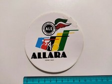 ADESIVO ALLARA TORINO ALE CICLI CORSA STICKER AUTOCOLLANT 80s ORIGINAL