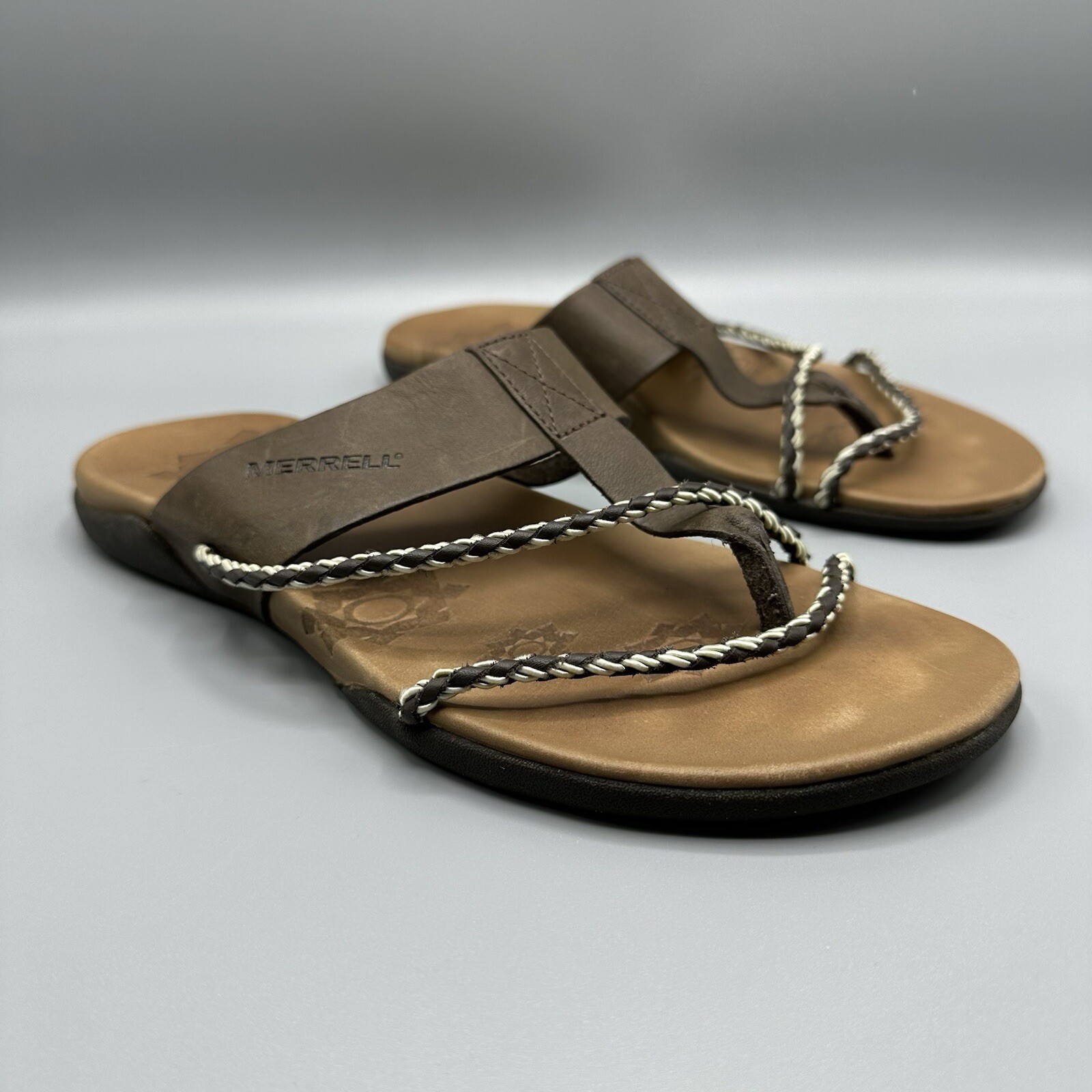 Merrell Amber Espresso Women’s Size 8 Brown Thong Sandal