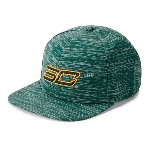 NWT Under Armour Stephen Curry Hat SC30 Core Green Heatgear