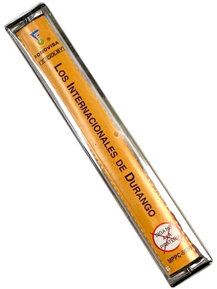 LOS INTERNACIONALES DE DURANGO Cassette 1998 Nuevo Sellado Latin Rara Musica - Image 3 of 4