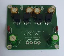 HiFi Moving Coil - Moving Magnet Phono RIAA Stereo Pre Amplifier pcb