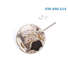 Eta Uncomplete Swiss Movement number 956.114 disc 3 silver