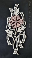 Plauener Spitze ® Fensterbild Blume Fensterdekoration FrÜHling Deko Sommer BlüTe