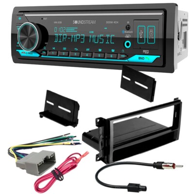 For 2007-2017 Jeep Wrangler Bluetooth MP3 Car Stereo AM/FM Radio & Install kit
