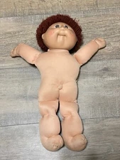 Cabbage Patch Kids Boy Doll HM #3 Dimple Brown Loops Brown Eyes OK