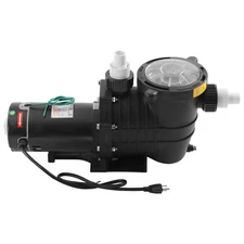 1.5HP In Ground Swimming Pool Above Inground Pump Motor Strainer 115V/230V 