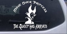 Move Over Princesses Car Or Truck Window Laptop Decal Sticker 6x6.9