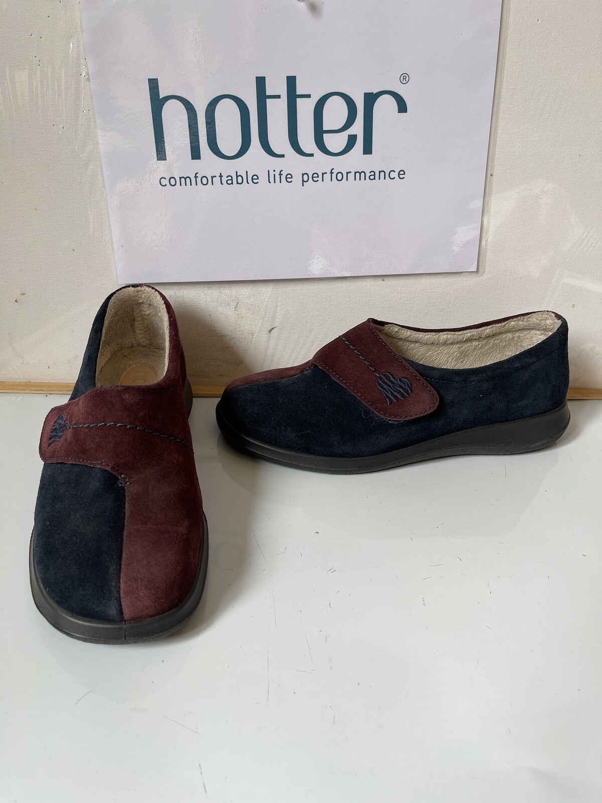 Hotter Wrap Cozy Comfy Slippers Size UK 7 EU 41 , eBay