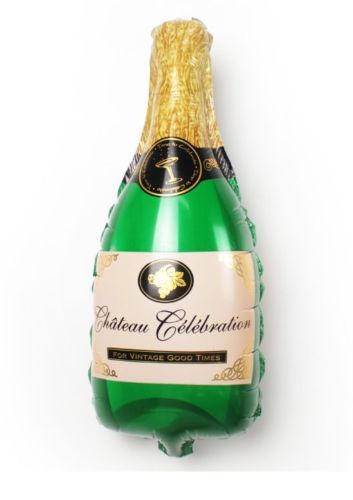 40" Champagne Glass & Bottle Foil Balloon JUMBO Helium Wedding Birthday Party UK - Picture 4 of 46