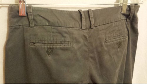 Mossimo Low Rise Skinny Chinos Gray Grey Stretch Pants Misses Size 6 - Picture 9 of 9