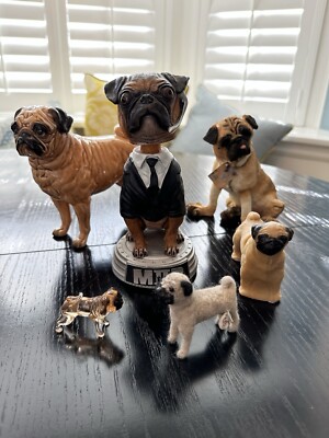 Pug Collection Lot Of 6