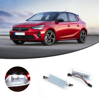2PCS LED Kennzeichenleuchten Für Alfa Romeo 159 2005-2011 Opel Fiat Punto