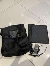 Borsa per consegna pizza riscaldata elettrica. Presa domestica e spina auto, venditore Regno Unito