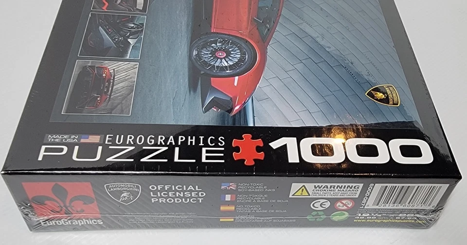 Rompecabezas Eurographics Lamborghini Aventador LP 750-4 Superveloce 1000 piezas Foto 4 de 4