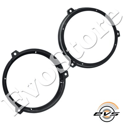 Adaptateurs Enceintes 165mm - Pour Mitsubishi, Mercedes, Hyundai, Smart (Modèle Tomzz Audio)