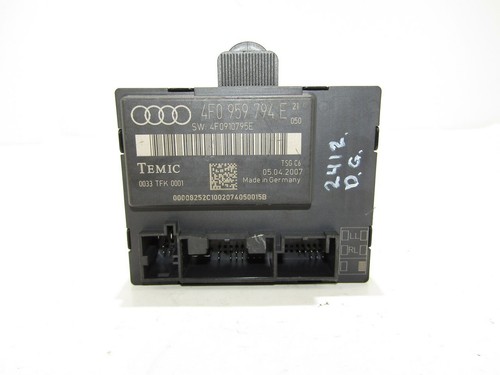Audi A6 C6 4F 4F0959794F 2006 Hinten Rechts SIDE DOOR CONTROL Tür Steuergerät