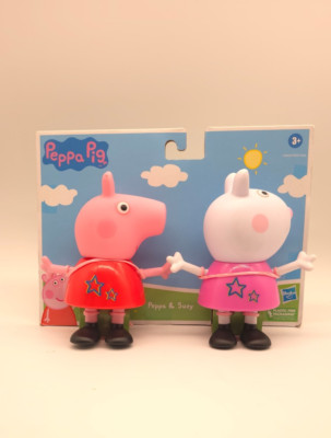Peppa Wutz 2 Figuren Pack PEPPA & GEORGE Playtime Fun 13cm Pig - NEU