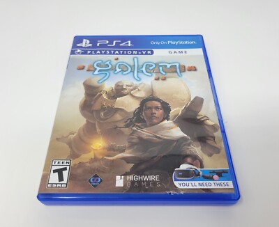 Golem Sony PlayStation 4 PlayStation VR PS4 Tested CIB Complete Free US Ship