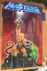 POSTER promotional Masters of the Universe 200X / 2002 vtg He-Man 26 x 39 inches