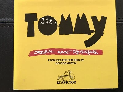 THE WHO‘s TOMMY - Original Cast Recording , CD 1993 , Maxi Single Rock - Bild 1 von 3
