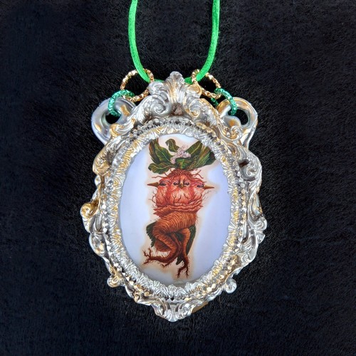 necklace protective talisman magic pendant wicca mandrake witchcraft love health - Picture 9 of 24