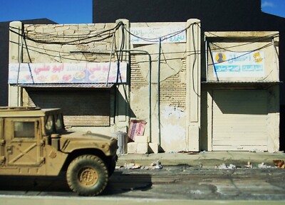 Dioramas Plus DP18 Iraqi Street Scene 1/35 Scale Model Kit Only 1 at this Price!