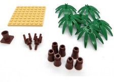 palmier , végétal arbres , mini bloc de construction jurassique