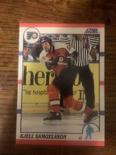 1990-91 Score Hockey #197 Kjell Samuelsson