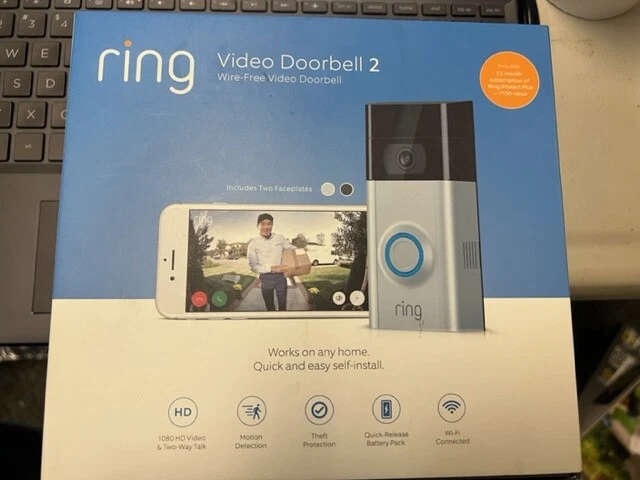 Ring video doorbell store 2 ebay